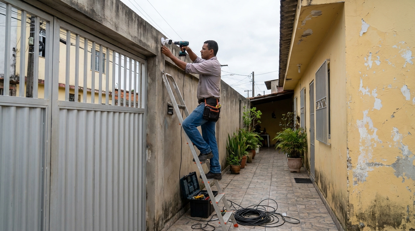 Instalacao de cameras de seguranca profissional em Osasco‑SP