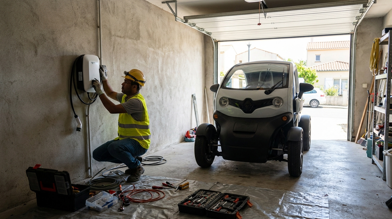 Instalacao de carregador de carro eletrico profissional em Osasco‑SP