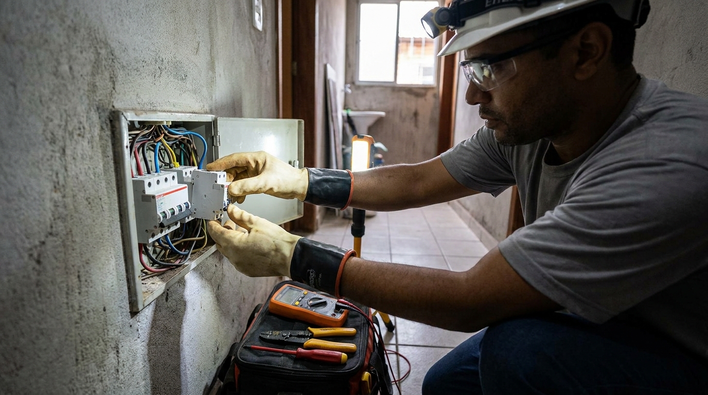 Instalacao de disjuntor profissional em Osasco‑SP