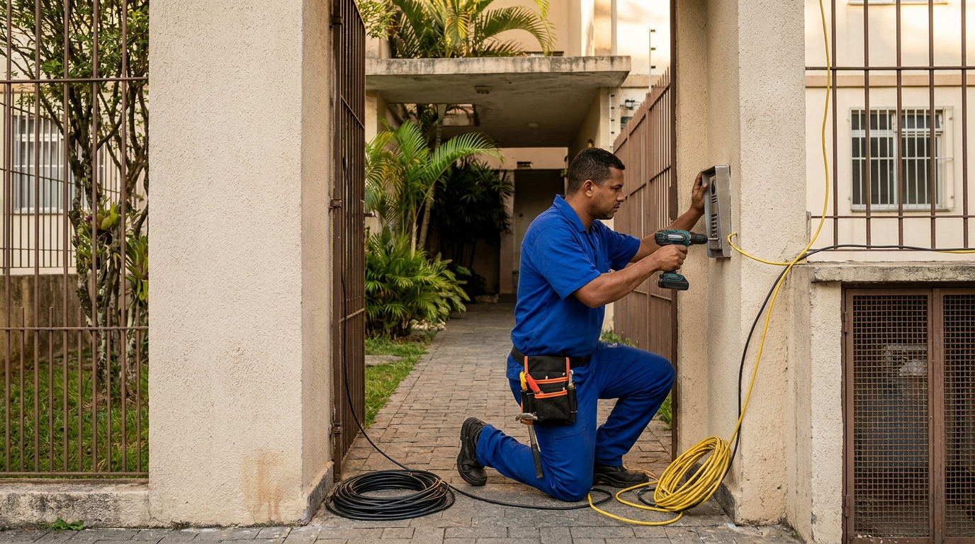 Instalacao de interfone profissional em Osasco‑SP