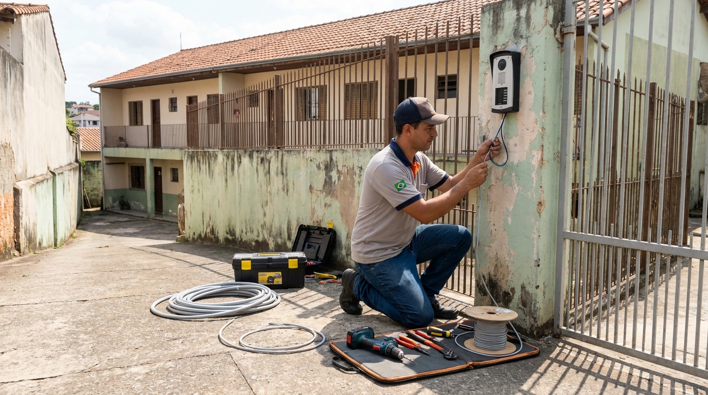 Instalacao de interfone residencial em Osasco‑SP